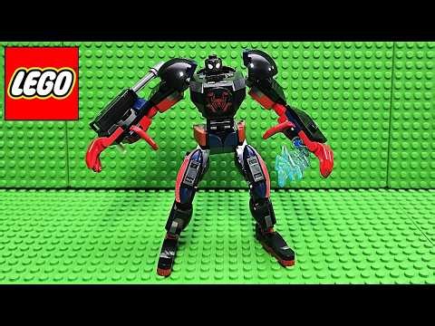 LEGO 76337 Miles Morales Mech vs. Spider-Man 2099