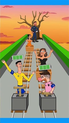 amazing digital circus ronaldo dan messi bekerja sama #sakura #minecraft #shorts