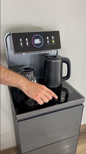 Dispensador de agua Tea Bar Machine Táctil gris