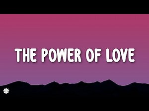 Céline Dion - The Power Of Love (Lyrics)