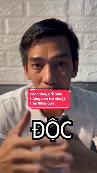 Cách thay đổi biểu tượng con trỏ chuột trên Windows - Hướng dẫn đổi icon chuột