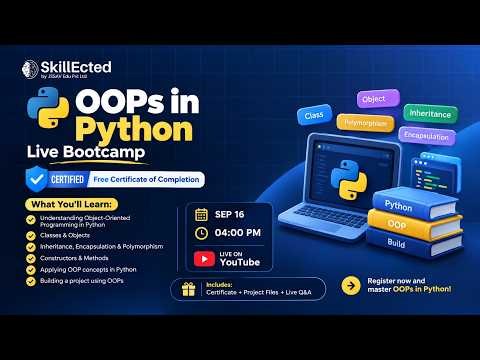 OOPs in Python – Live Bootcamp