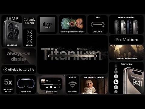 official iPhone 15 Pro trailer