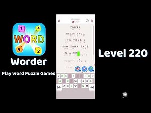 Worder Logic Word Search Level 220 Walkthrough 🧩 | Go Answer 🎮