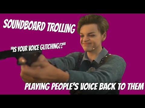 Playing People's Voices Back To Them | Soundboard Trolling COD Vanguard