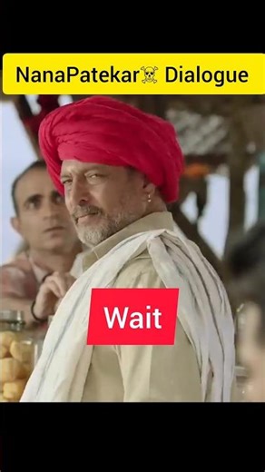 Chal Baap Ko Bhej 😎l Nana Patekar Attitude Dialogue 🔥 | #Killer Bollywood Scene #shorts