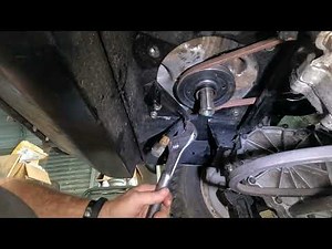 Hydro Belt, Belt Tensioner Spring & Support Bolt Broke On ZT52 Gravely.