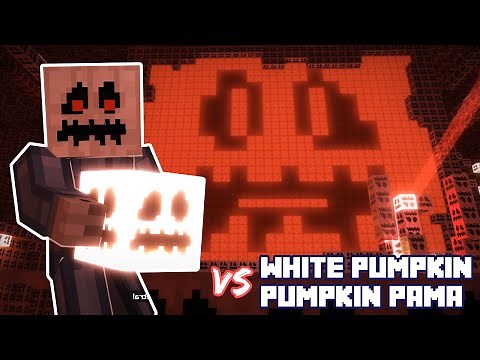White Pumpkin vs Pumpkin PAMA - Minecraft Story Mode Episode 7