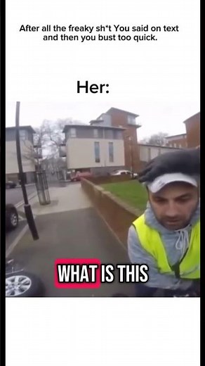 Why you coming fast?