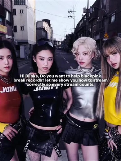 #blackpink #howtostream #blink #streamingguide #blackpinkcomeback #newsongjump #kpop #fyp #trending