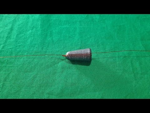How to Tie a Fishing Sinker | Easy Non-Slip Rig Setup