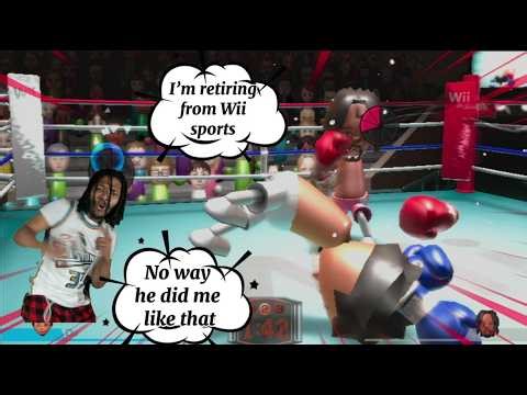 BEST BOXER ON THE Wii!!! Playing Wii Sports Boxing for the first time in a while