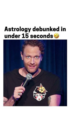Astrology Debunked In Under 15 Seconds #standup #standupcomedy