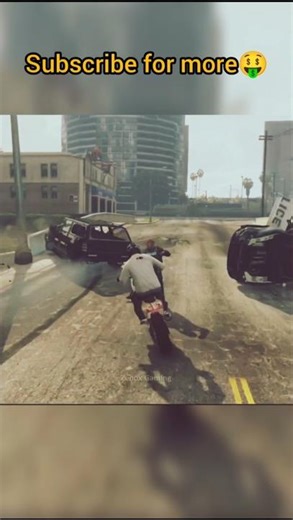 Gta 5 thugs stunt 🤑 #gta5 #gtaonline #shorts#gamingclips
