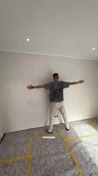 We're showing you our half-finished home gym #shorts #short #Alina