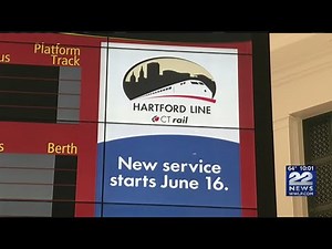 Springfield-Hartford rail line set to begin service