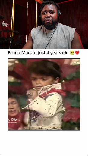 Bruno mars started young
