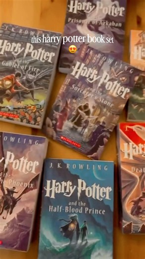 Harry Potter 15th Anniversary Edition Books Box Set #harrypotter #harrypotterbooks