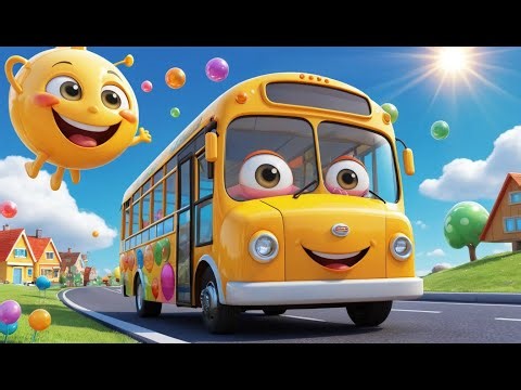 Animal Bus 🚌 | Fun Kids Song & Nursery Rhyme for Toddlers, Preschool & Baby Learning