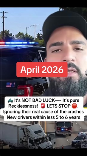 Reckless Driving Causes Truck Crashes, Not Bad Luck