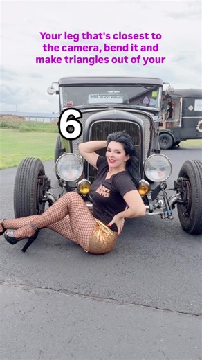 16K views · 562 reactions | You don’t need to touch the car to steal the show - here’s how ‍♀️ Eleven ways to model with a car instead of on it for your next car show. Get the shots you want and still respect the car owner’s paint job BTS with @clearonephotography at @drag_strip_blondie ‘s car show. #sherithemodel #poseinspo #carshowettiquitte #respect | Sheri | Facebook