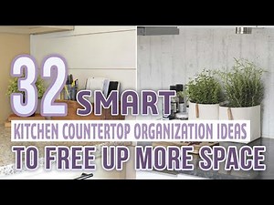 35 Smart Kitchen Countertop Organization Ideas To Free Up More Space