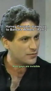 Retrosspection | Harvey Fierstein stands up to Barbara Walters on ABC's 20/20 (1983) - Part 2 | Instagram