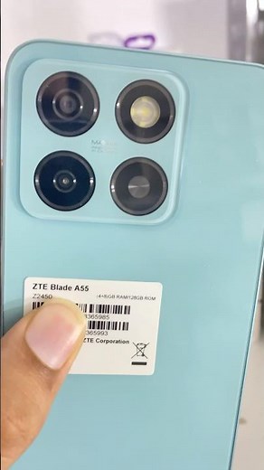ZTE Blade A55 Review 2025 #shortvideo #shorts #ZTE #unboxing #subscribe