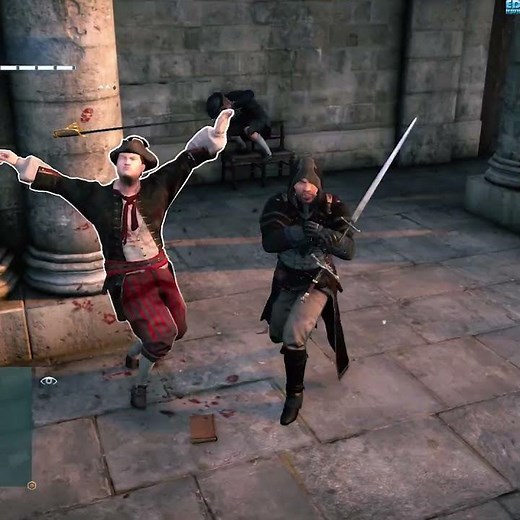 Assassin's Creed Unity McFarlane Outfit High Action Gameplay Montage ‪@MrEdxwx‬​