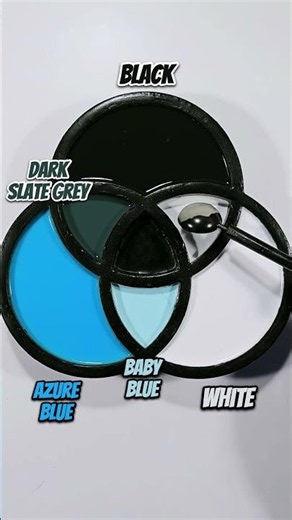 Azure Blue + Black & White - Deep Arctic