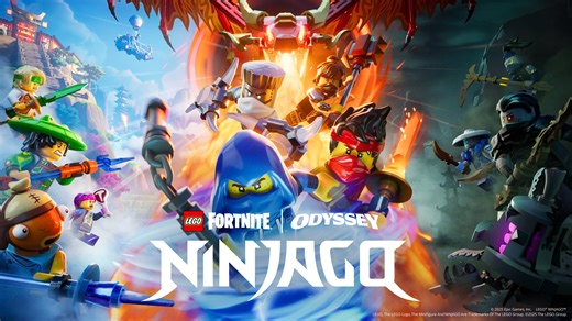 NINJAGO : L’ascension des ninjas débarque dans LEGO Fortnite Odyssey le 11 décembre