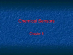 Chemical Sensors - SlideServe