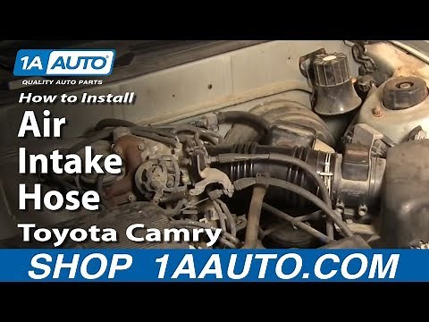 How to Replace Air Intake Hose 92-93 Toyota Camry
