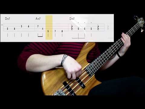 Van Morrison - Moondance (Bass Only) (Play Along Tabs In Video)