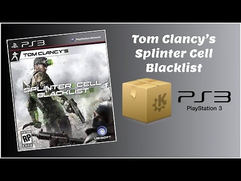 Tom Clancy's Splinter Cell Blacklist PKG PS3