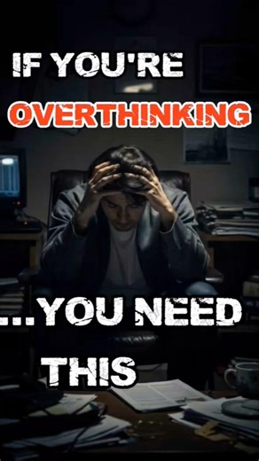 If You're Overthinking, You Need This...