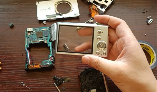 CCD拍照对焦不上，照片模糊（低成本维修，但需要一定动手能力）