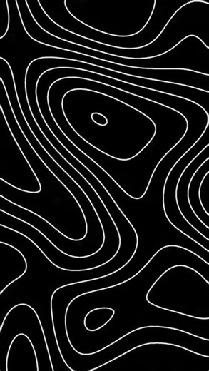 Black & White Topographic Textures Mobile Live Wallpaper 🔥✨ #wallpaper #4k #livewallpaper