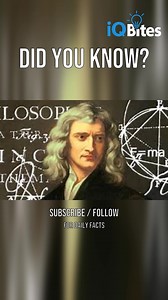 Did you know? Isaac Newton, a brilliant mind, developed the fundamental principles of calculus before reaching the age of 26. This groundbreaking achievement revolutionized mathematics and physics. #IsaacNewton #Calculus #MathGenius #ScienceHistory #IsaacNewton #Calculus #Mathematics #Science #History #AmazingFacts | IQBites