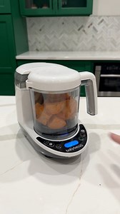 Baby food doesn’t have to be boring! Spice things up this season with this easy Sweet Potato Puree made in the Baby Brezza One Step Food Maker Deluxe. Your little one will thank you! Recipe 🔗 babybrezza.com/blogs! 🍠😋 (we reco 6-9 months)-#babybrezza #babyfood #babysteps #easyrecipes | Baby Brezza, USA
