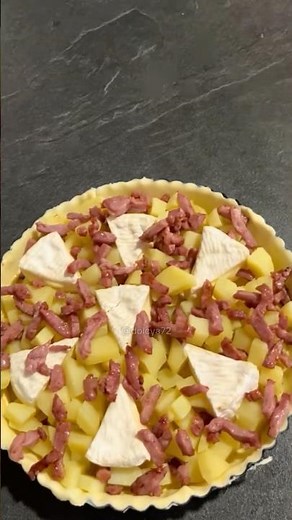 🧀 Impossible de résister à cette tarte au camembert !