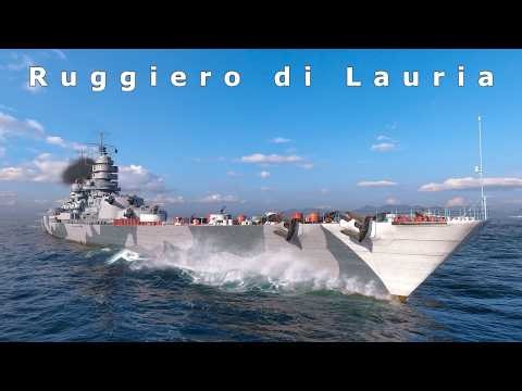 World of WarShips Ruggiero di Lauria - The Power of SAP Shells!