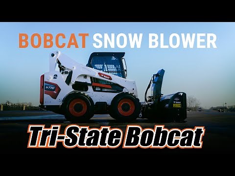 How to Attach Your Bobcat Snow Blower to Your Bobcat Skid Steer