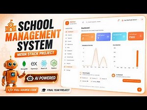 School Management System Project in MERN Stack (React JS + Node.js) | Full Stack School Software