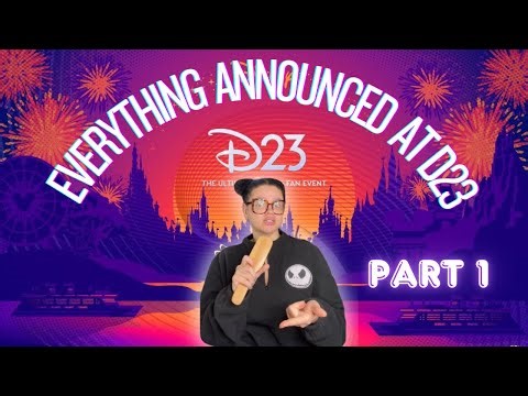 D23 Expo | Everything Announced at the D23 Expo 2025 pt.1