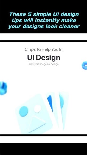 5 UI Design Tips Every Beginner Must Know in 2025 | Improve Your Designs Fast