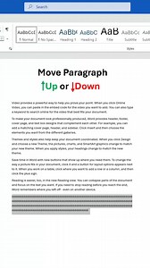 15K views · 207 reactions | Ms Word Computer Trick - Paragraph Up and Down Shortcut key #laptop #computer #pc #reels #shorts | STP Computer Education | Facebook