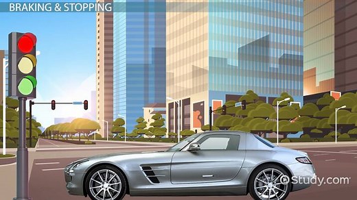 Stopping & Braking Distance | Definition, Formula & Examples