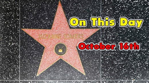 Suzanne Somers was born on this day, October 16th