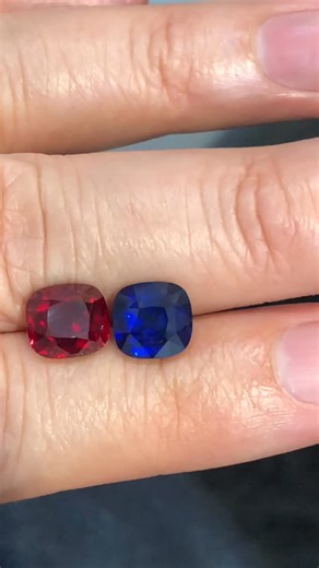 Mr Spinel on Instagram: "The Union of Two Ruby’s fire, Sapphire’s water, Opposites yet beautifully together. Heat soothes into calmness, Serenity brings color and brightness. Ruby and sapphire side by side, Life balanced, strength amplified. Emotion and wisdom combined, Hand in hand, a bond refined. #ruby #sapphire #premiumquality"